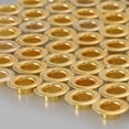 thumbnail image 6 of Yescom 1000 sets of Grommet Kit 3/8 inch 9.5mm Size #2 Brass Eyelets and Washers for Hand Press Apparel Leather Printing Tarp, 6 of 6