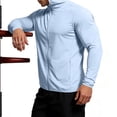 thumbnail image 6 of XUNKUSGA Jackets for Men Summer Classic Full Zip UPF 50+ Sun Protection Hoodies for Men Lightweight Breathable Long Sleeve Mens Shirts with Thumbholes,Blue,4XL, 6 of 7