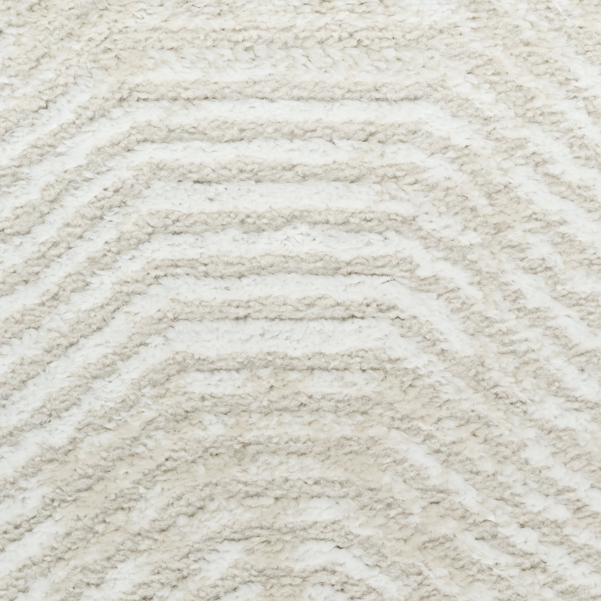 Nourison Dekor 7'10" x 9'10" Ivory Beige Modern Indoor Rug