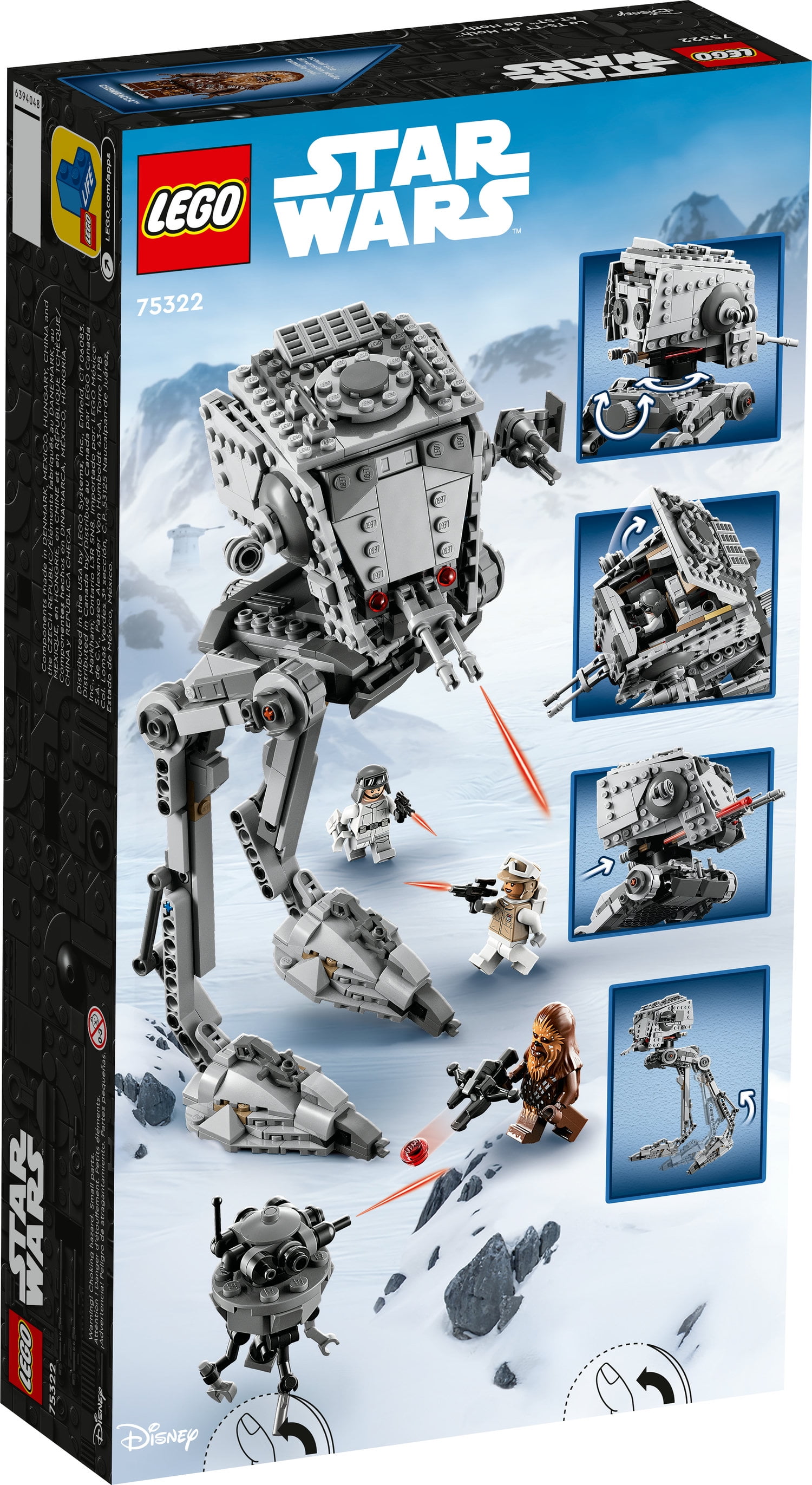 Lego Legos Six Pack of 4 x 6 Plates  LIGHT BLUISH GRAY  Star Wars NEW 6 