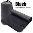 thumbnail image 1 of Colchoneta de dormir con calefacción USB Colchón de camping de 7 zonas ajustable de 3 niveles (gris), 1 of 7