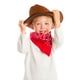 thumbnail image 2 of Sombrero vaquero Aeromax Junior con bandana marrón, 2 of 8