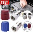 thumbnail image 2 of R-12 To R-134a Retrofit Conversion Adapter Fitting 1/4 Sae Valves Kits E_Special Gift, 2 of 5