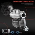 thumbnail image 2 of A-Premium Complete Turbo Turbocharger Kit, with Gasket, Compatible with Dodge Ram 2500 3500, 1996 1997 1998, 5.9L Automatic Transimission, Replace# 3539369, 3802992, 2 of 9