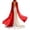Red, variant on Bridal Neck Scarf Long for Wedding, 118''/157'' Wedding Chiffon Shawl Tulle Bride Neck Shawl for Wedding Evening Ceremony