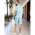 thumbnail image 3 of Conjunto Hombre Verano Camisa y Short a Juego Alberca Playa y Calor, 3 of 5