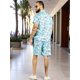 thumbnail image 3 of Conjunto Hombre Verano Camisa y Short a Juego Alberca Playa y Calor, 3 of 5