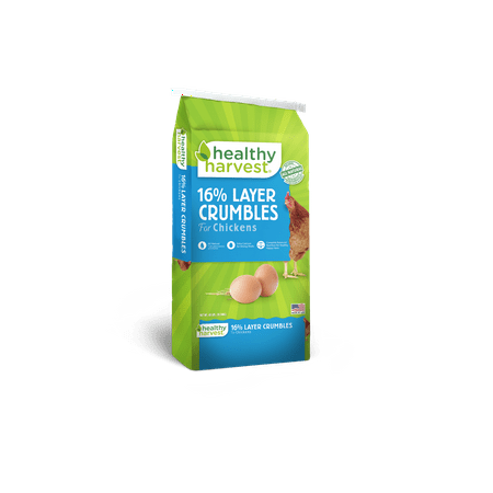 Healthy Harvest 16% Layer Crumbles Chicken Feed 40 lb