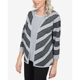 thumbnail image 6 of Alfred Dunner Womens Petite Chevron Stripe Two For One, 6 of 6