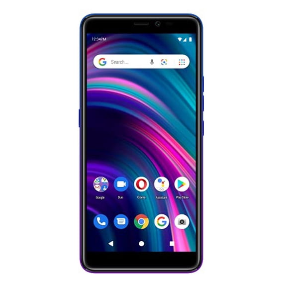 Restored BLU J9L J0090WW 32GB Dual Sim GSM Android Smartphone - Black
