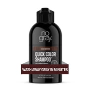 No Gray Quick Permanent Hair Color Shampoo, Dark Brown, 8.45 fl oz