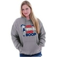 thumbnail image 3 of Betty Boop Red White Blue Patriotic Hoodie Sweatshirt Women Brisco Brands S, 3 of 6