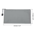 thumbnail image 2 of Unique Bargains Waterproof Zipper File Bags, A6 Document Holders for Office, Gray 3 Pack, 2 of 6