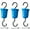 Blue, variant on XINGAG Ant Moat for Bird Feeders, Hummingbird Feeders for Outdoors, Red Umbrella Hanger Ant Guard with Large Capacity and Hooks