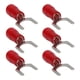 thumbnail image 5 of Conectores 100 Piezas Terminales De Horquilla Aislados Cobre PVC Tipo U Conector De Cable Terminal De Engarzado Eléctrico 16-14AWG, 5 of 7