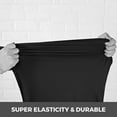 thumbnail image 2 of VEVOR Housse de Chaise 50PCS Spandex Elastique Mariage Banquet Fête Arqué Noir, 2 of 8