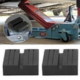 thumbnail image 2 of 2 Pcs Universal Jack Rubber Pad, Slotted Frame Rail Adapter, Durable Car Lift Puck with High Crush Resistance - Ideal for Vehicle Maintenance & Repair, 2 of 9