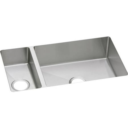 Elkay Efru321910 Avado Stainless Steel Double Bowl Undermount Sink