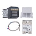 thumbnail image 1 of PID Controller Kit,PID Temperature Controllers Kit Incubator Thermostat Controller PID Temperature Controllers Kit Stylish and Modern, 1 of 8