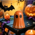 thumbnail image 6 of Day of The Dead Resin Mexican Ghost Figurines Dia De Los Muertos Ghost Statue Terracotta Halloween Ghost Figurine Cute Ghost Statue, 6 of 7