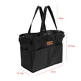 thumbnail image 2 of Soporte para bolsa colgante Marco de hierro Mesa Bolsillos laterales Colgador de utensilios de cocina multifuncional, 2 of 9
