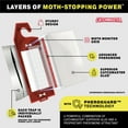 thumbnail image 4 of Catchmaster Clothes Moth Traps with Odorless Pheromone Technology – XL Glue Traps- For Casemaking and Webbing Moths - Red, 6PK, 4 of 6