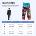thumbnail image 4 of Lsque Mario Print Men's Pajama Pants, Lounge Pant - Comfortable Home Wear,Elastic Waistband, Stylish Design-Large, 4 of 9