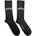 thumbnail image 1 of Johnny Cash  Adult Man In Black Logo Socks, 1 of 1