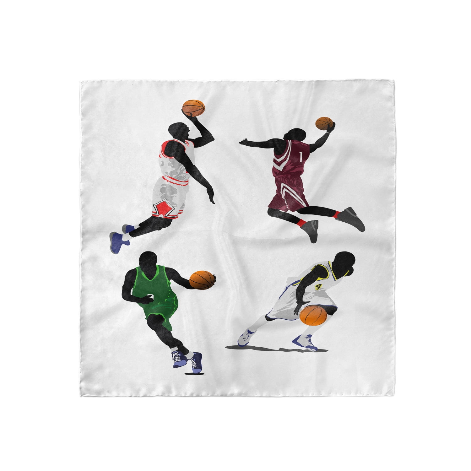 Sports Head Scarf, Basketball Players Sport, Head Wrap, 3 Sizes, by ...