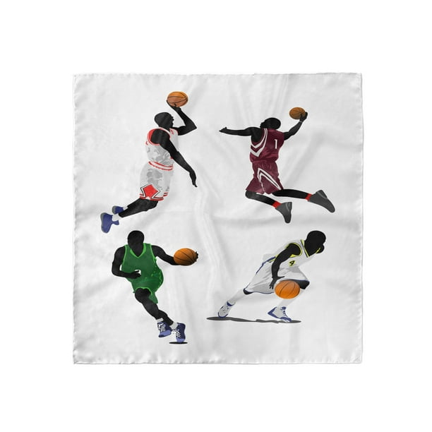 Sports Head Scarf, Basketball Players Sport, Head Wrap, 3 Sizes, by