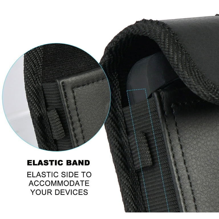 Kyocera Flip Phone Case - Leather Pouch with Belt Loop, Clip Kyocera Flip Phone Case - Leather Pouch with Belt Loop, Clip