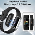 thumbnail image 4 of Paquete de 2 cables de carga compatibles con cargador Fitbit Luxe/fitbit Charge 5, soporte de base de carga USB de repuesto duradero de 3,3 pies para Fitbit Char, 4 of 5