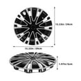 thumbnail image 2 of Decorative Hub Cover Automotive Wheel Hub Cover Vehicle Wheel Hub Cap Car Hub Cap (Only Suitable for 18.37 inch iron wheel hub), 2 of 8