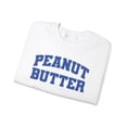 thumbnail image 3 of Peanut Butter Sweatshirt Gifts Crew Neck Shirt Long Sleeve Unisex, 3 of 7