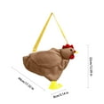 thumbnail image 3 of NSESSHome Cute Plush Big Chicken Large Capacity Crossbody Bag Single Shoulder Satchel Tote, 3 of 4