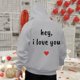 thumbnail image 1 of WILLBEST Sudaderas De Hombre Valentine'S Day Couple Printed Hoodie Unisex Hoodie Couple Hoodie XXXGrande, 1 of 3