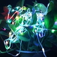 thumbnail image 3 of Guirnalda de luces LED multicolor de 2 m y 20 LED, resistente al agua IP65, ideal para decorar árboles de Navidad, dormitorios, bodas, fiestas, festivales, Halloween, jardines, patios y césped., 3 of 4