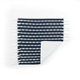 thumbnail image 3 of Lush Decor 20 in x 20 in White Stripes Cotton Blend Decorative Pillow Cover, 3 of 11