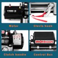thumbnail image 3 of Costway 12000 lbs 12V Électrique Récupération Treuil Camion SUV Télécommande Sans Fil IP67, 3 of 10
