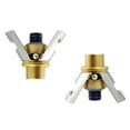 thumbnail image 4 of EeaseMX 2 tapones de acero inoxidable para vino, selladores al vacío para botellas de vino espumoso, tapón de champán con escala de tiempo (dorado), 4 of 7