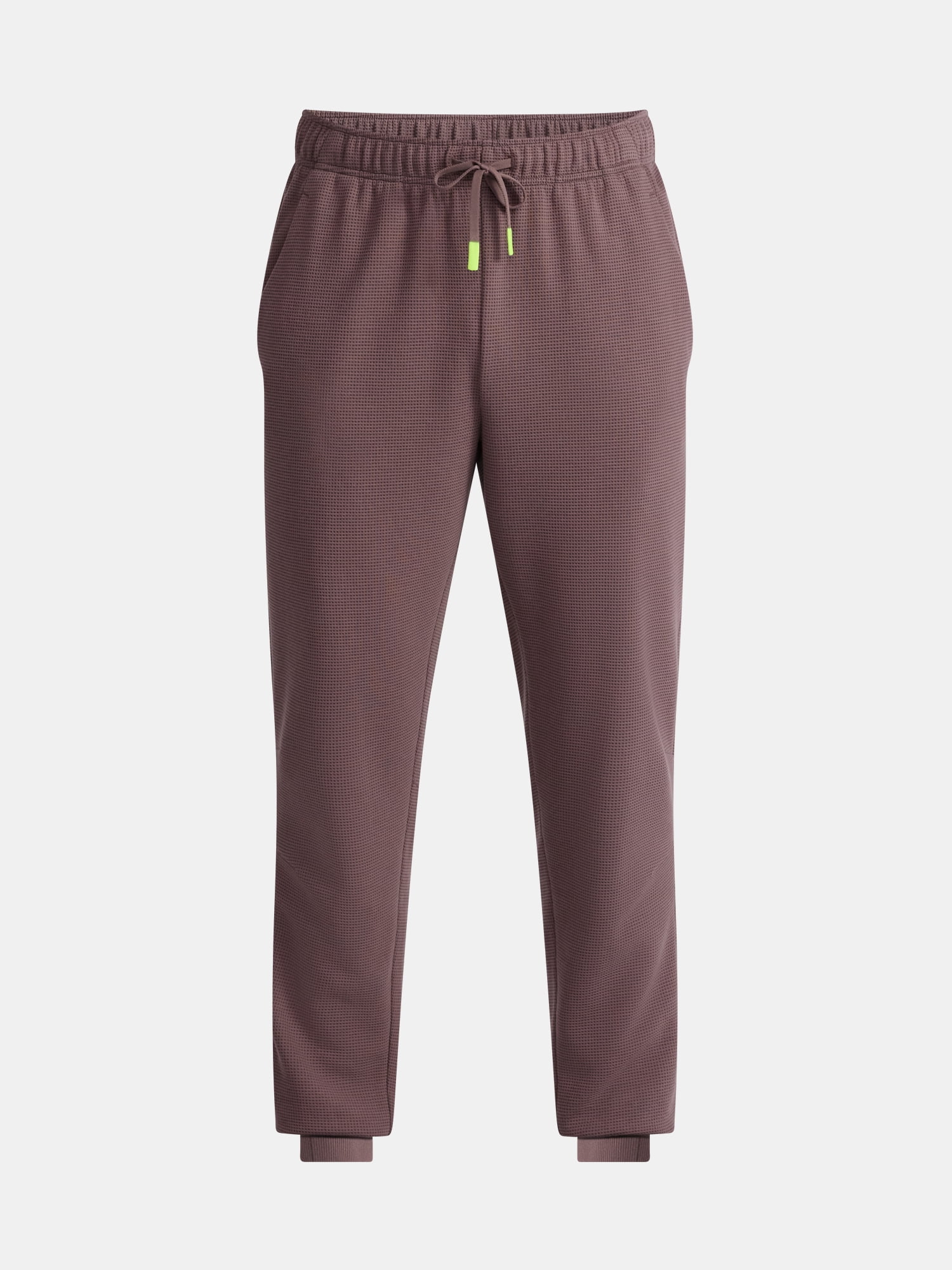 Athletic Works Men's and Big Men's Waffle Knit Joggers Pants, 30" Inseam, Size S-3XL