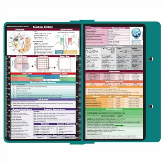WhiteCoat Clipboard - Teal - Medical Edition