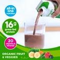 thumbnail image 5 of Orgain Organic Nutrition Shake, Grass Fed Protein, Creamy Chocolate Fudge 11oz, 3x4ct, 5 of 12