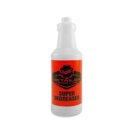 Meguiars D20108 Bottle Only, For Super Degreaser, 32 Oz, Osha Compliant
