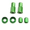 thumbnail image 4 of Huanke-Dirt Bike Rim Lock Nuts Bolts Spacer CNC Motocross Valve Cap Spacer Bolts Kit 8mm X 1.25mm Screws Wheel Rim Locking Nut Gasket, 4 of 8