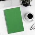 thumbnail image 4 of YEESHU Margin White Paper A5 Notebook Glossy Card Cover Leather Grain Home Office Writing Journal, 4 of 5