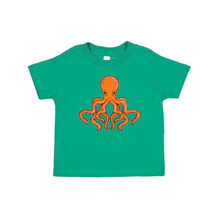 

Inktastic Orange Octopus Gift Baby Boy or Baby Girl T-Shirt