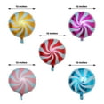 thumbnail image 3 of Efavormart 5 Pack 13" Assorted Swirl Lollipop Candy Aluminum Foil Mylar Balloon For Wedding Party Decoration, 3 of 11