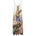 thumbnail image 4 of Easter Bunnies Rabbits Sleeveless Dress Woman Fashion Long Dresses Women's Summer Suit Dress Summer 2025 Women, 4 of 7