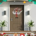thumbnail image 2 of VOTRUDI Rattan Wreath Christmas,Artificial Christmas Wreaths for Front Door,13.7 Christmas Decoration Wreath for Holiday Time Indoor Outdoor Cabinets, 2 of 6